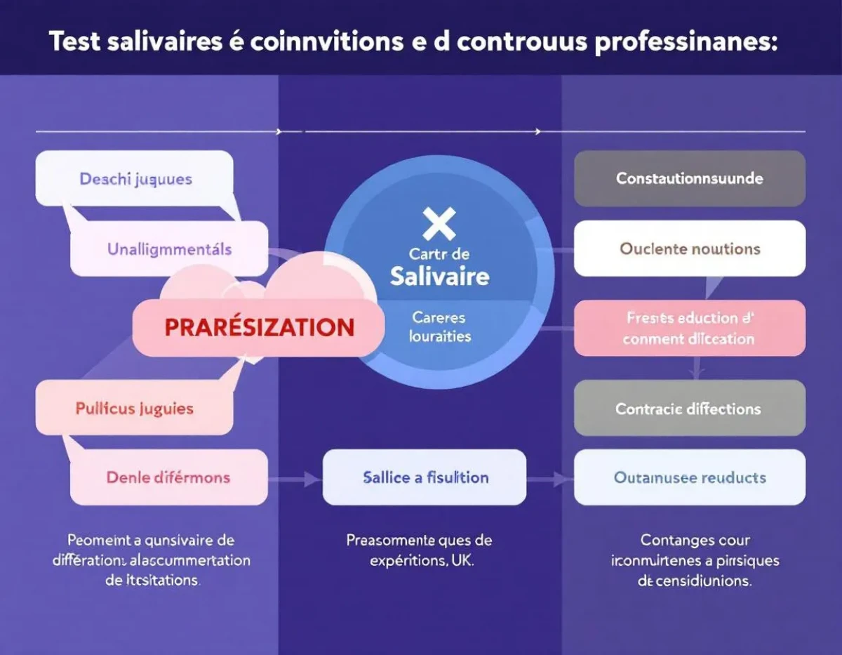 Test salivaire et conséquences professionnelles : cadre juridique et implications